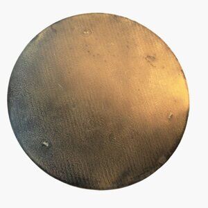 Gold Tone Metal Cake Display Stand 9 inch